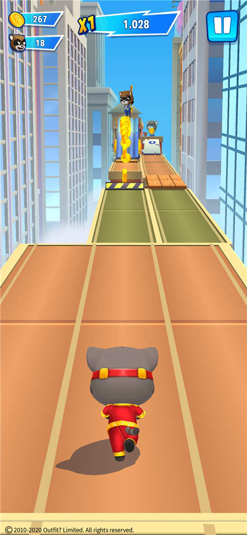 汤姆跑酷_汤姆跑酷破解_汤姆跑酷无限金币无限钻石