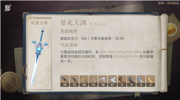 西风剑神里_原神西风剑适合神里吗_原神西风剑