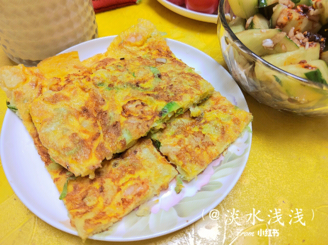 鸡蛋虾仁饼的做法视频_摊饼鸡蛋虾仁怎么做_摊虾仁鸡蛋饼