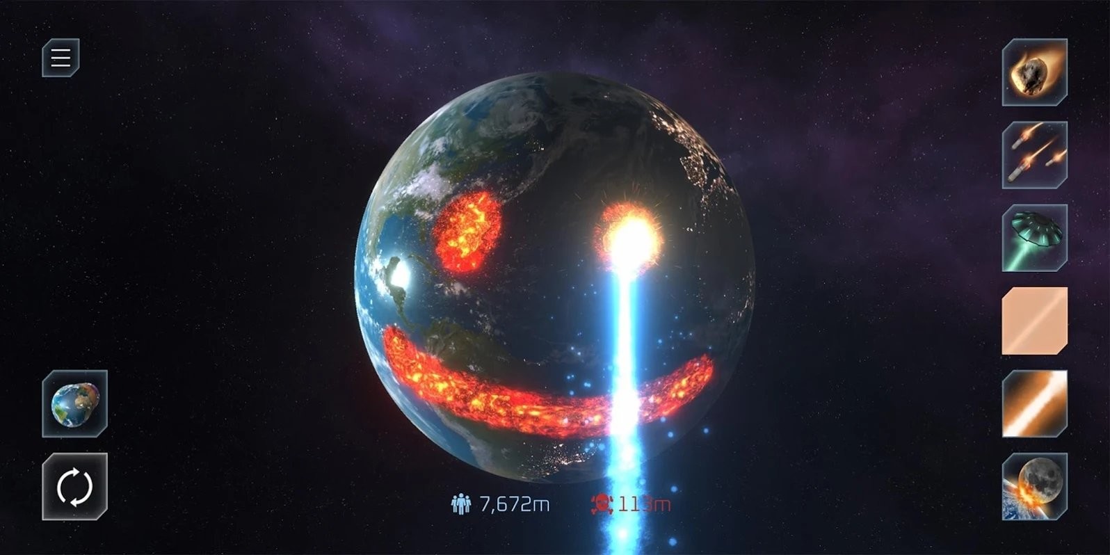 星球破坏模拟器的隐藏彩蛋_星球破坏模拟器_星球破坏模拟器bug
