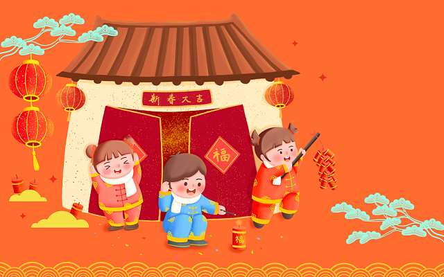 春节放鞭炮-中国春节传统：放鞭炮，祈福驱邪，喜庆热闹，延续千年文化传承