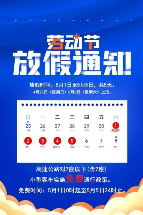 2021五一高速路免费车型_五一免费高速免费_五一高速免费时间2022免费几天