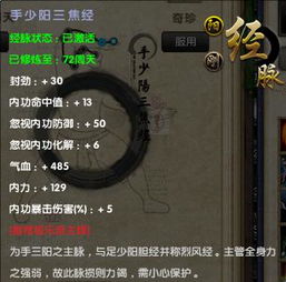 九阴真经君子堂经脉